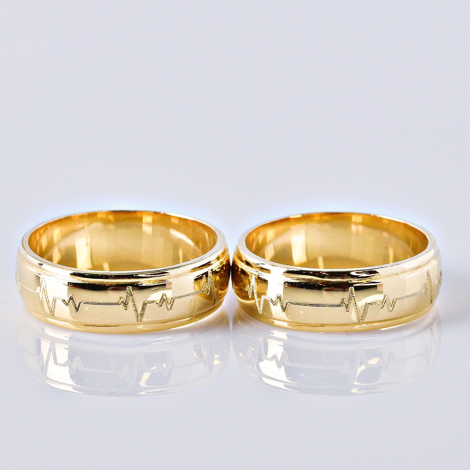 Anillo de Boda Ritmo Cardiaco