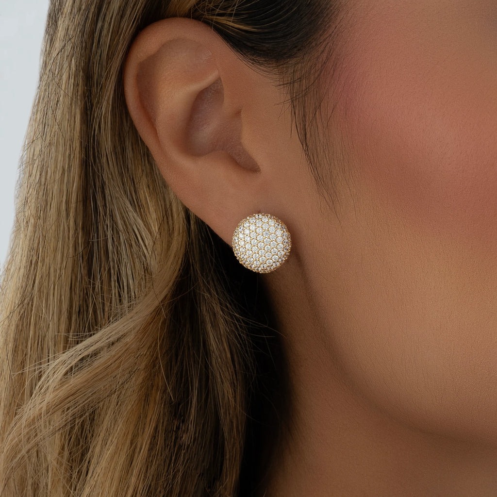 Candongas Boton Casting 1.5cm