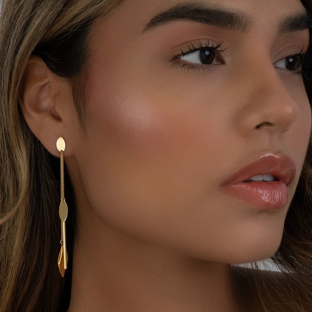 Aretes Colgantes Italy 8cm