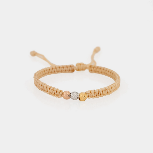 Pulsera Tejida Balines