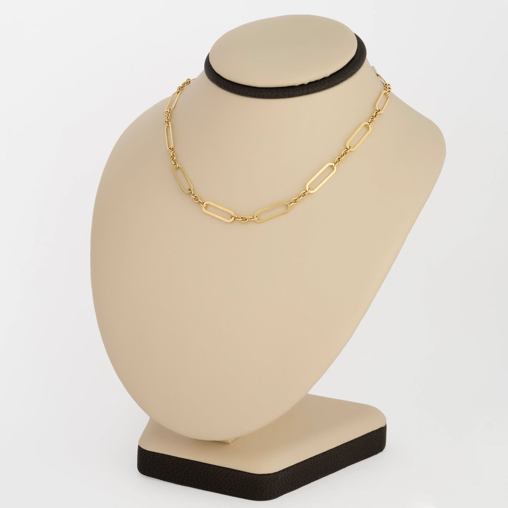 Cadena Paper Clip 45cm