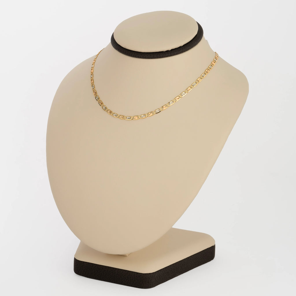 Cadena T.Plano Diamantado 45cm