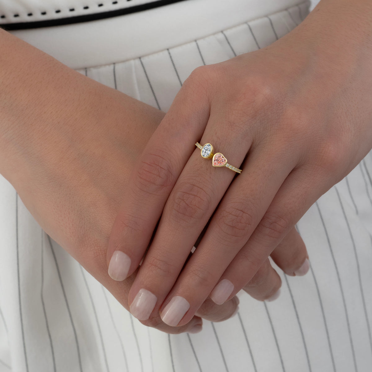 Anillo Eternal Duo Diamantes