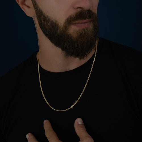 Cadena Tejido Cubano 60cm