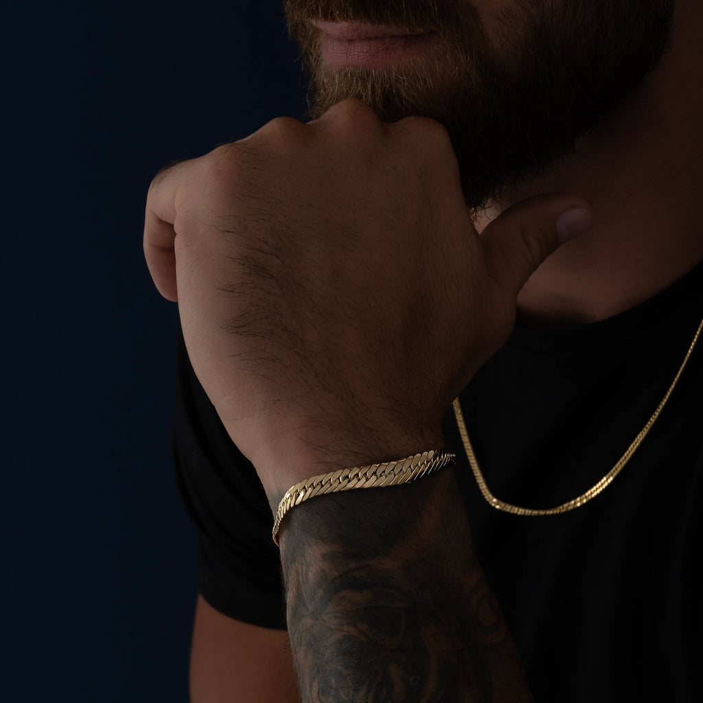 Pulsera Tejido Cobra 19cm