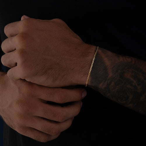 Pulsera Tejido Escalera 18cm