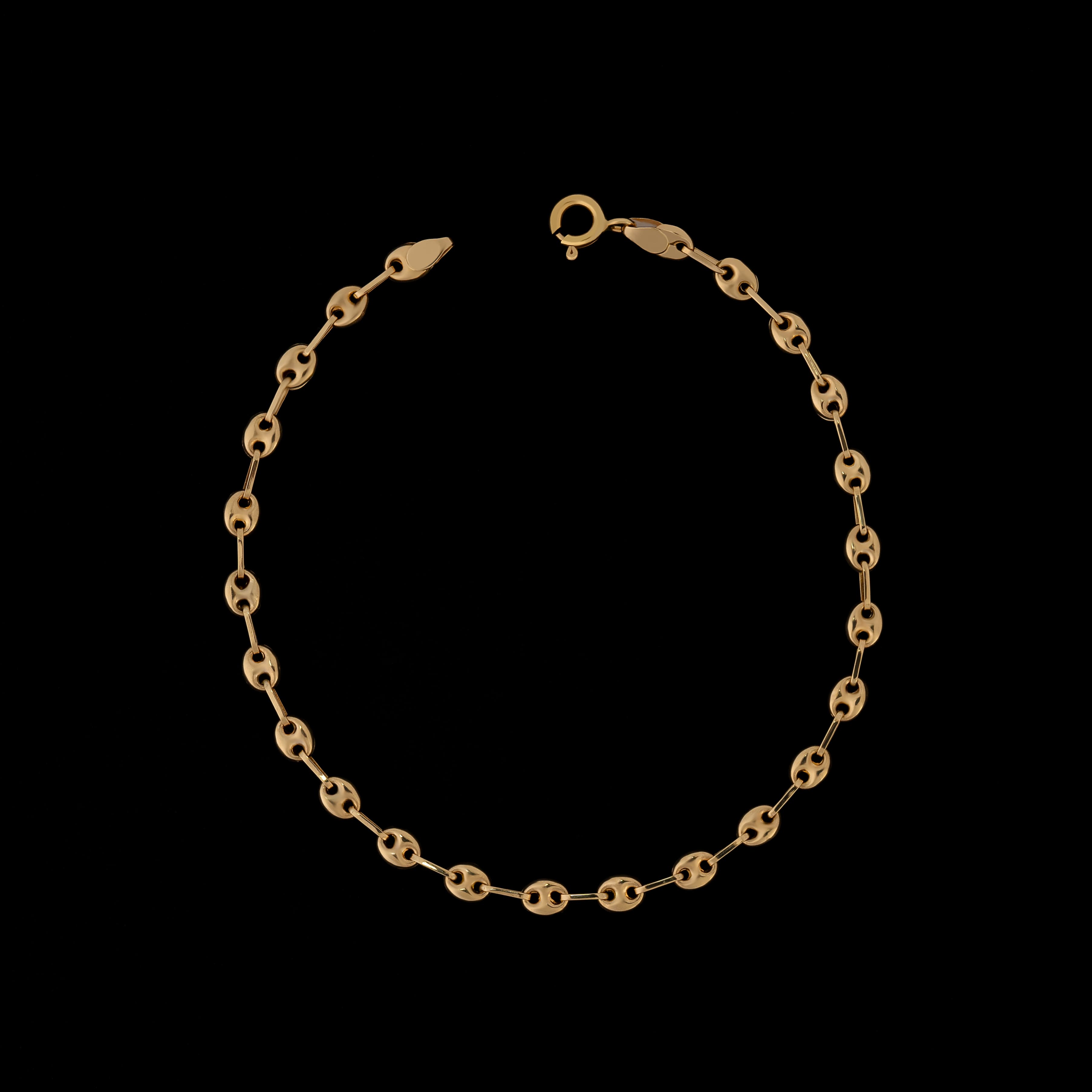 Pulsera Tejido Eslabon 20cm