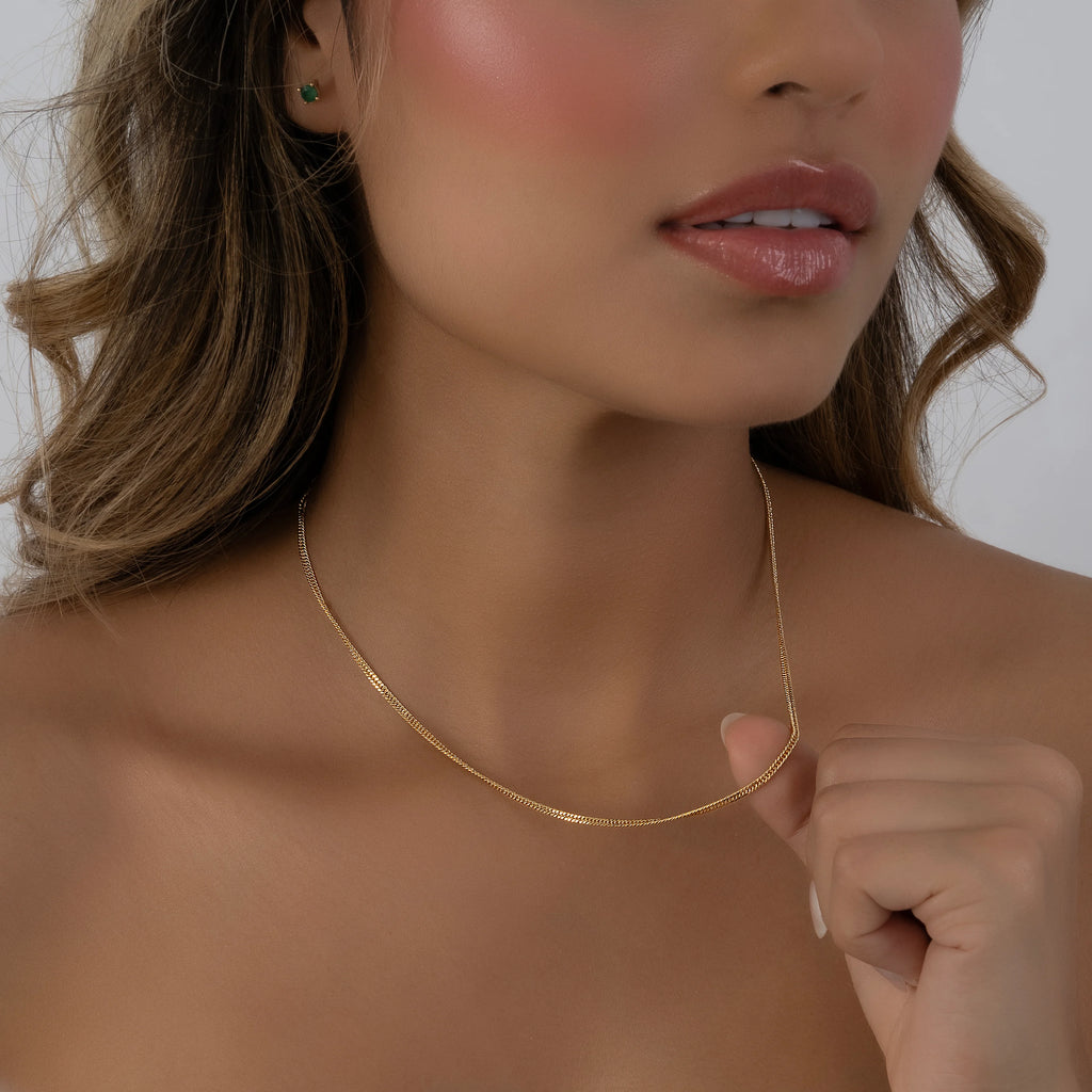 Cadena Tejido Cubano 45cm