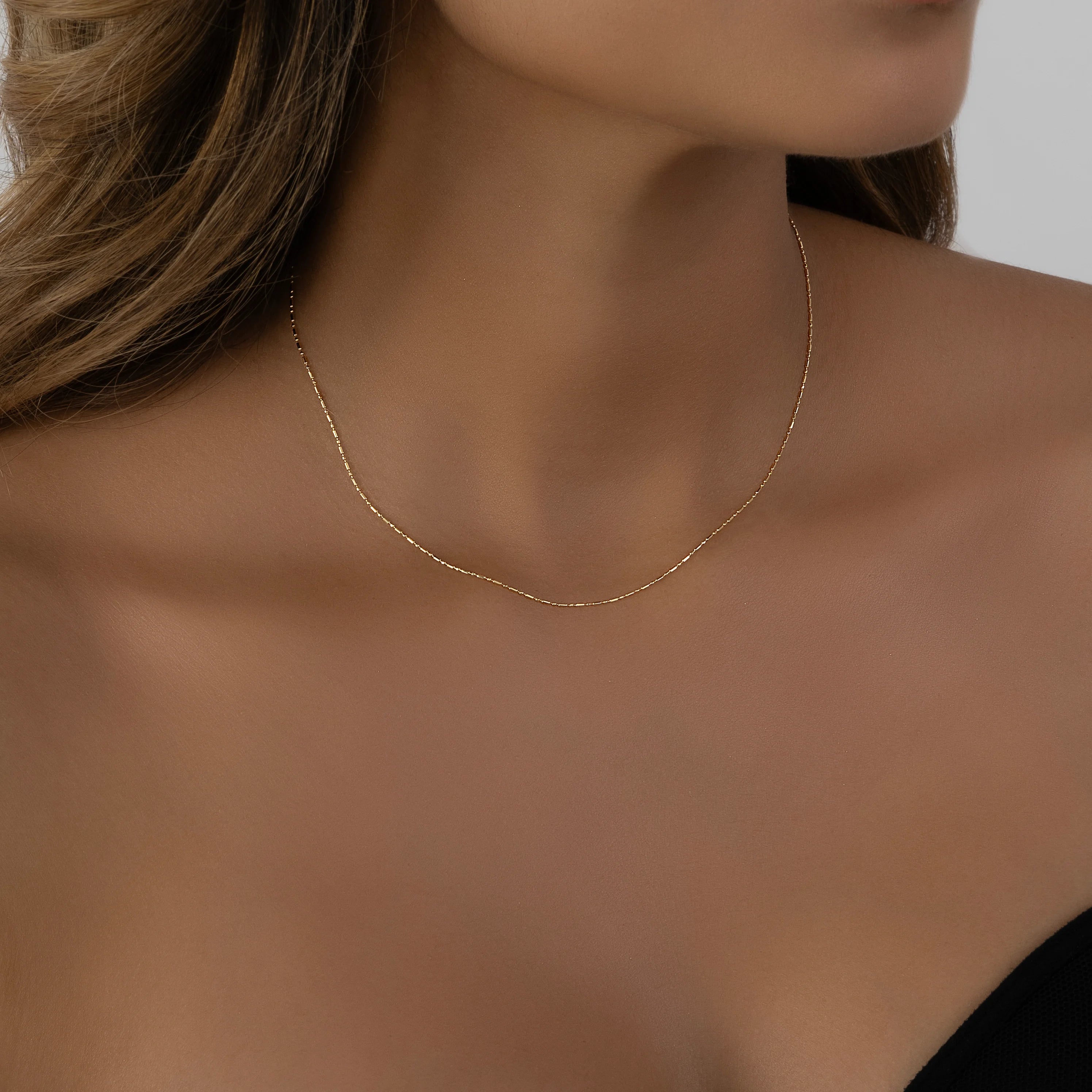 Cadena Grano De Oro 40cm