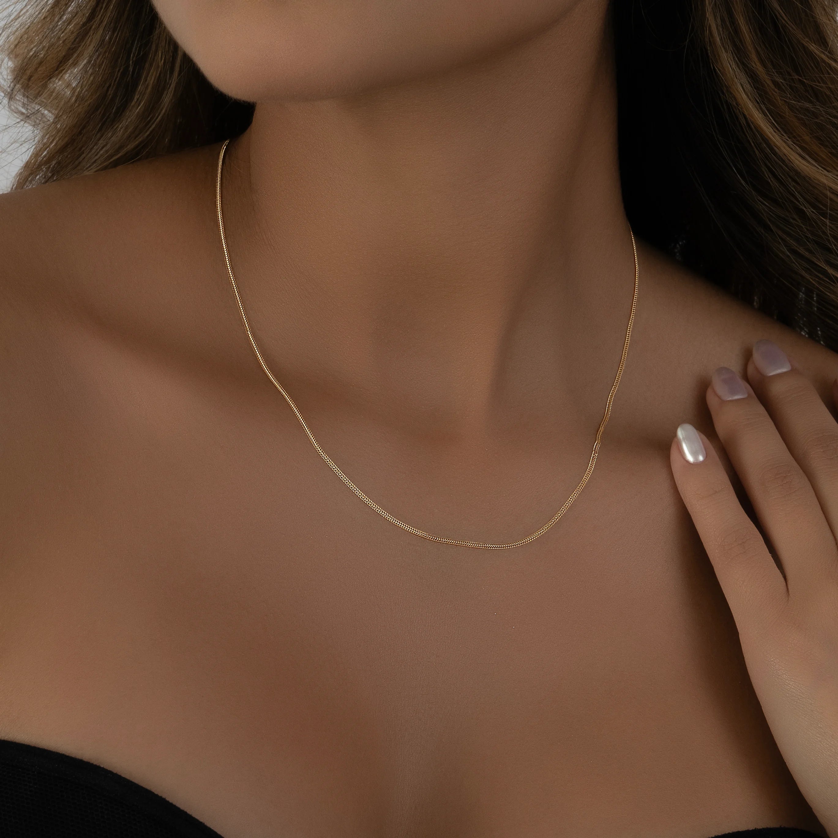 Cadena Tejido Sedusa 45cm