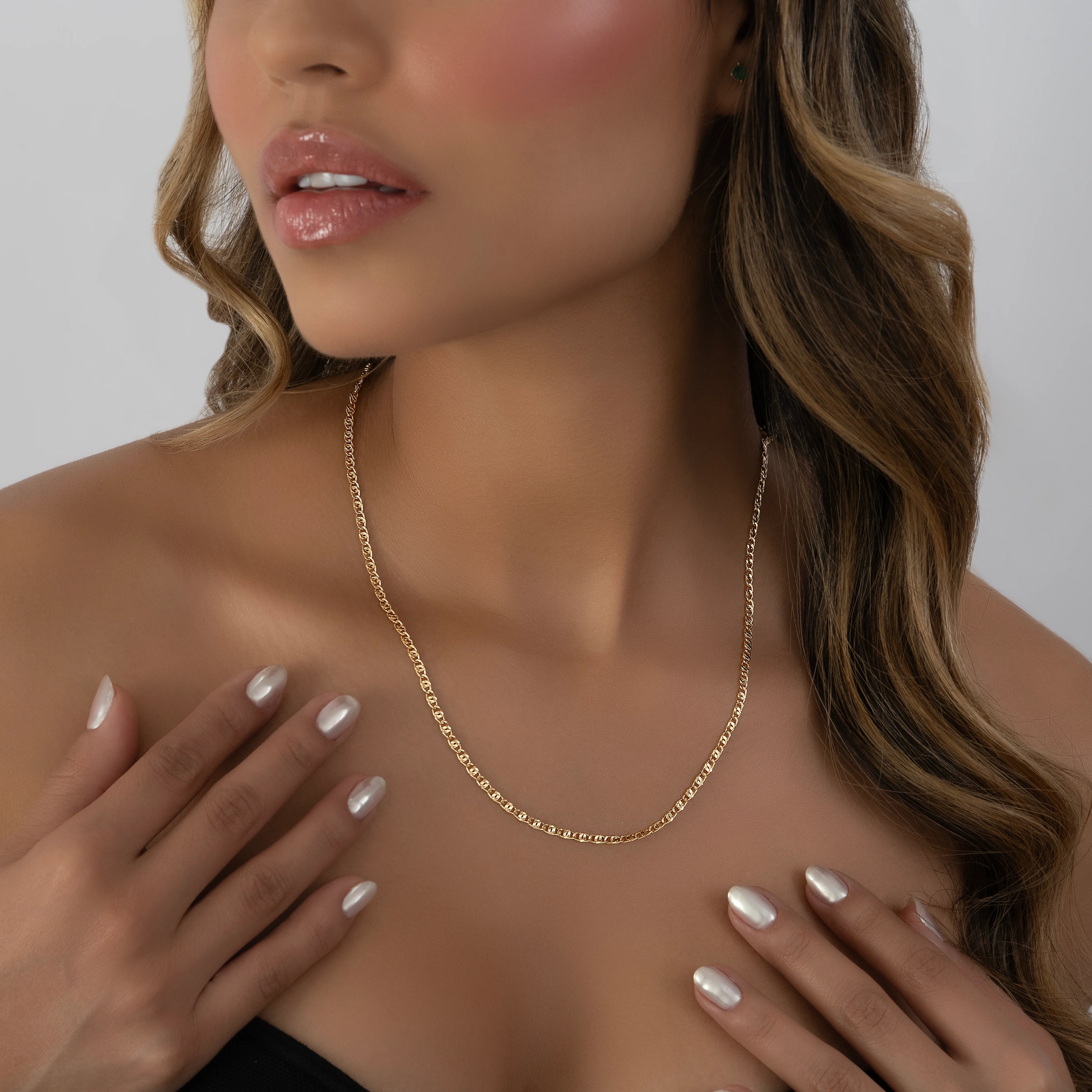 Cadena Tejido 8x8 50cm