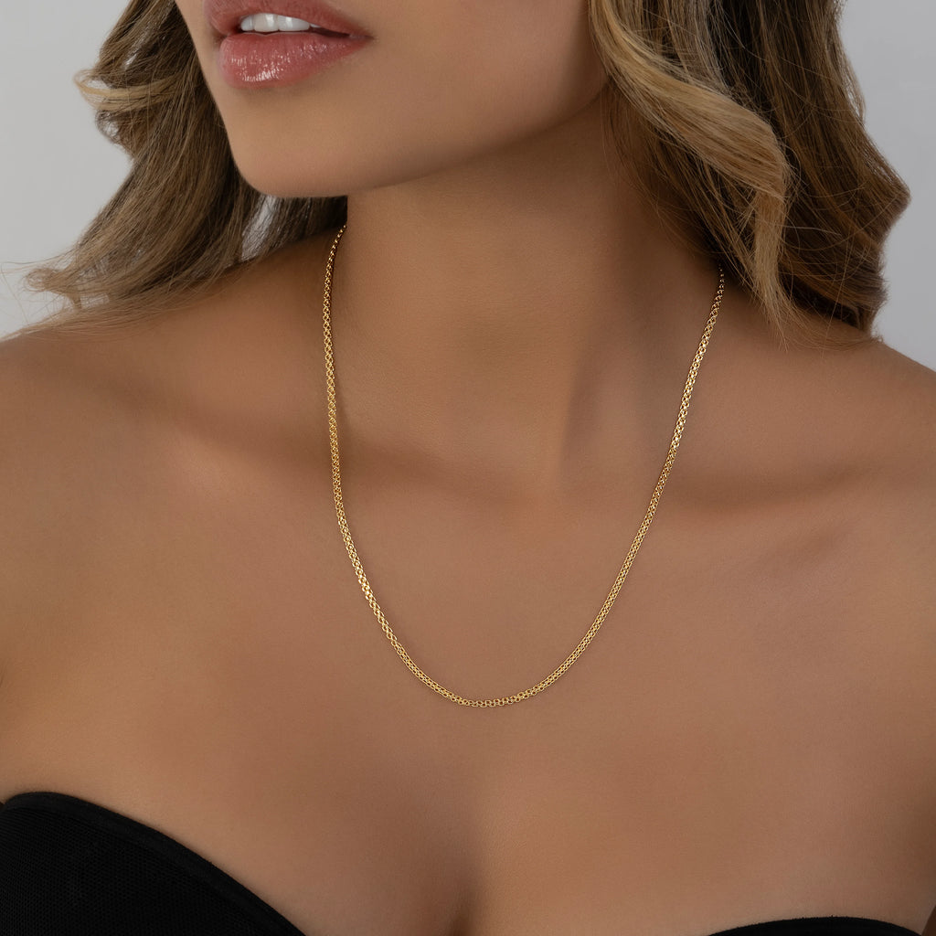 Cadena Tejido Chino 50cm