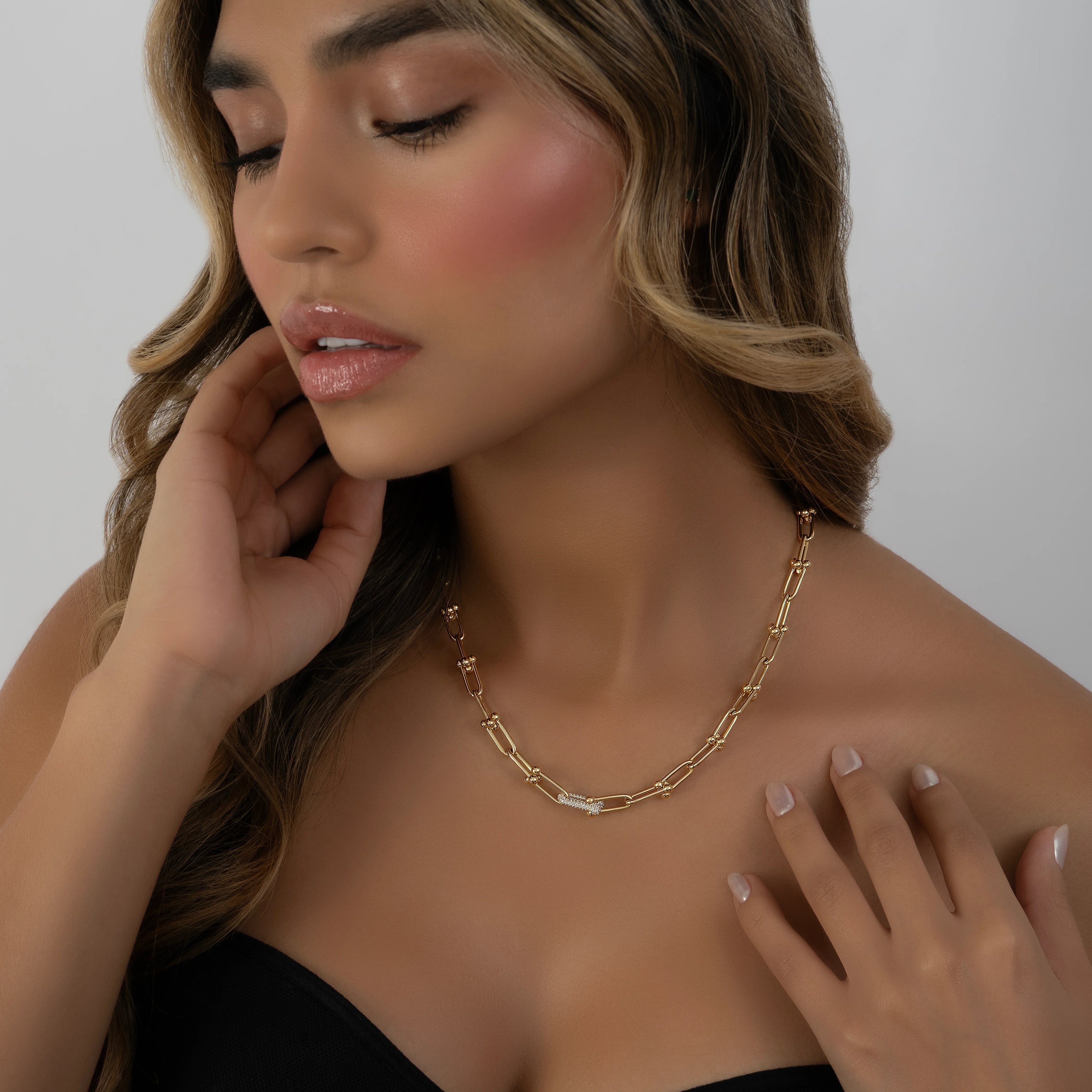 Cadena Fancy Clip 45cm