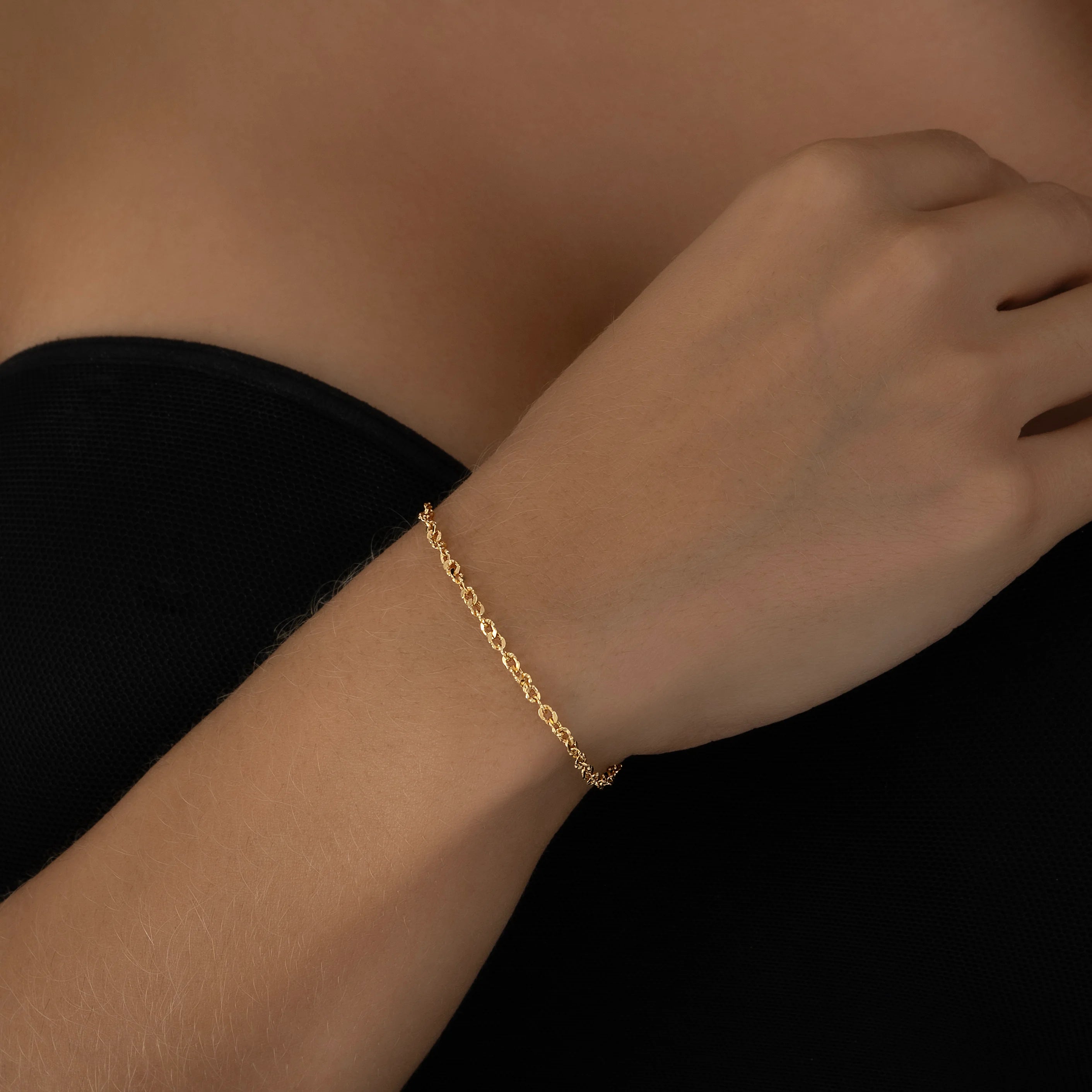 Pulsera Tejido Singapur 18cm