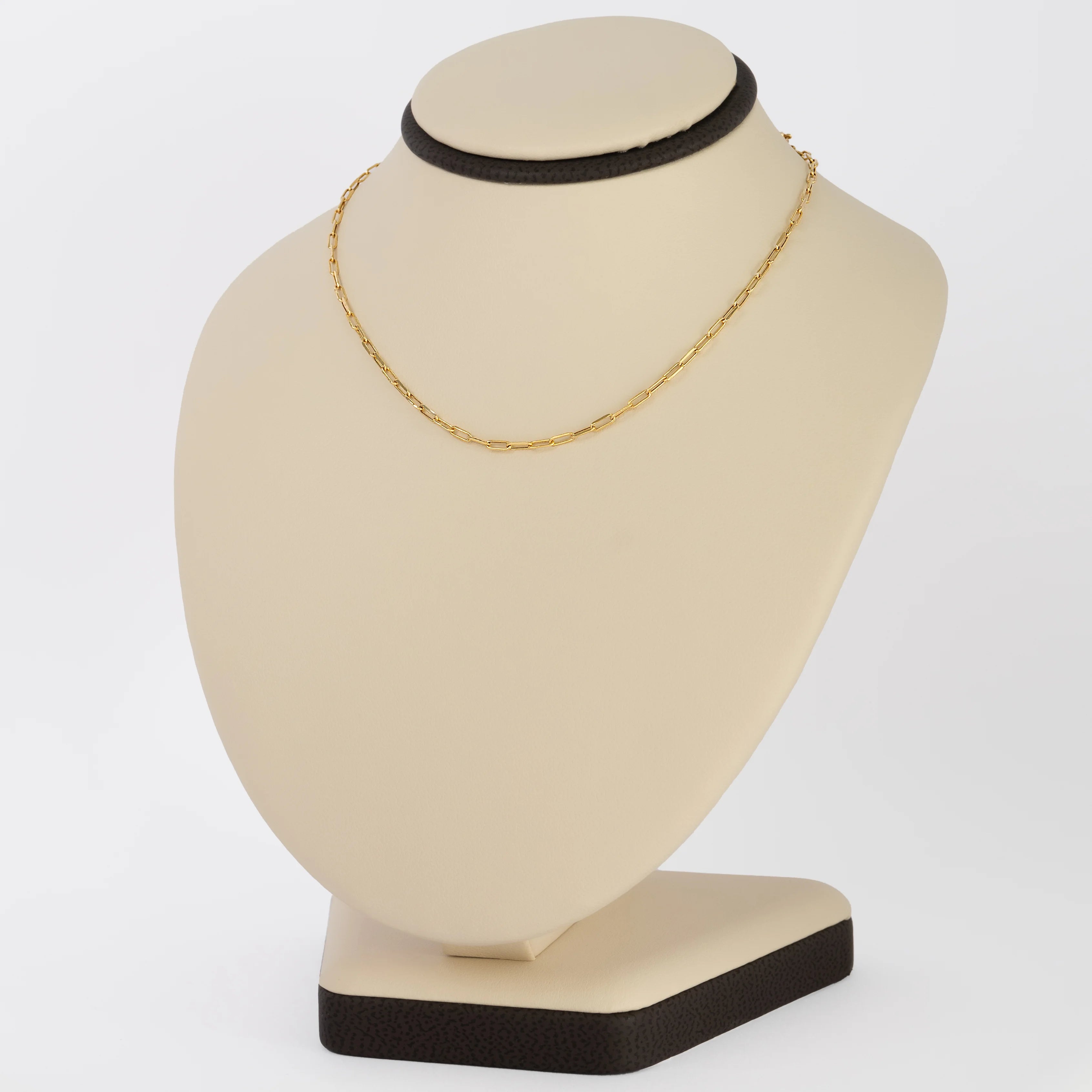 Cadena Tejido Paper Clip 40cm