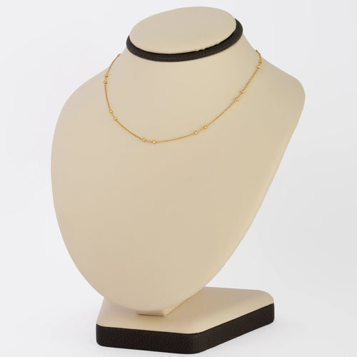 Cadena Tejido Balines 40cm