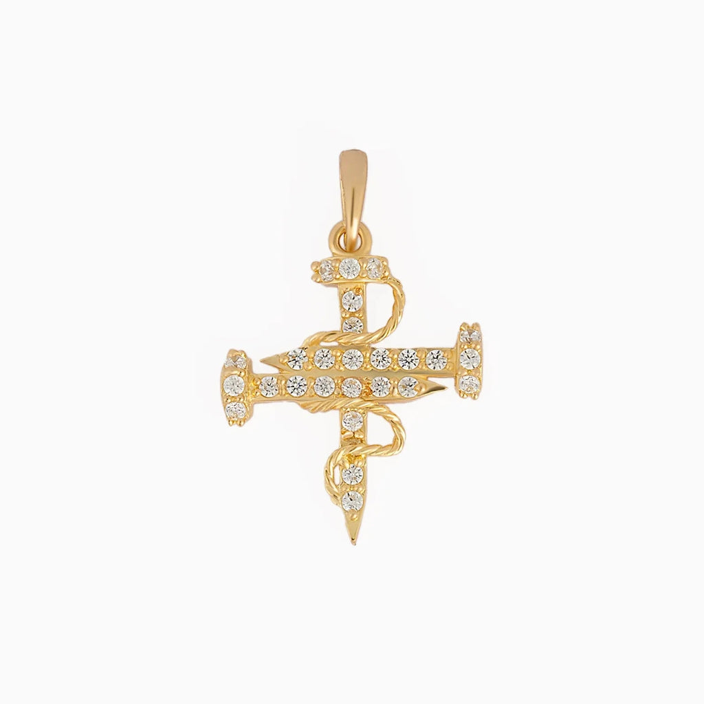 Dije Cruz Clavo 1.4cm