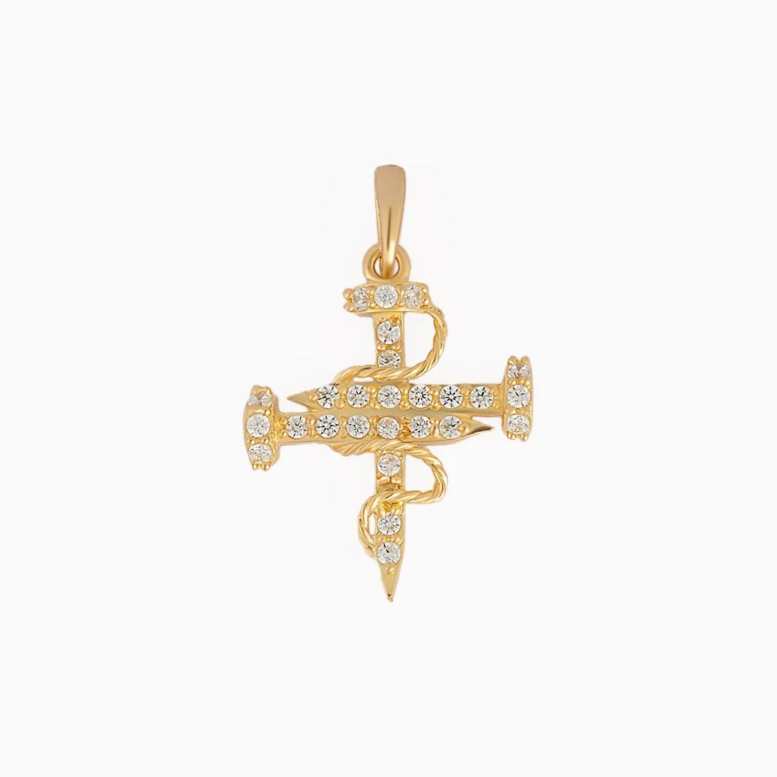 Dije Cruz Clavo 1.4cm