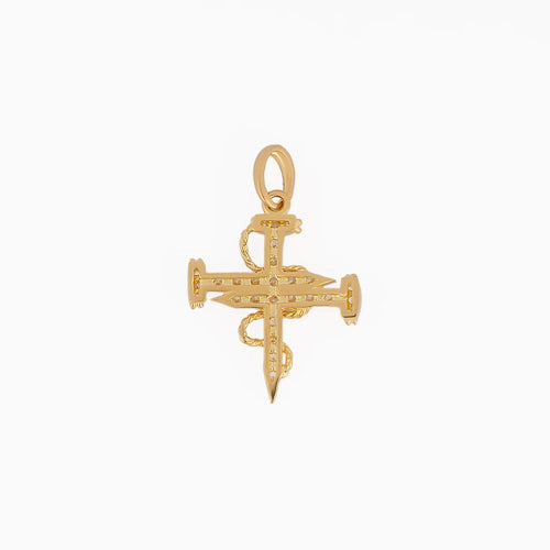 Dije Cruz Clavo 1.4cm