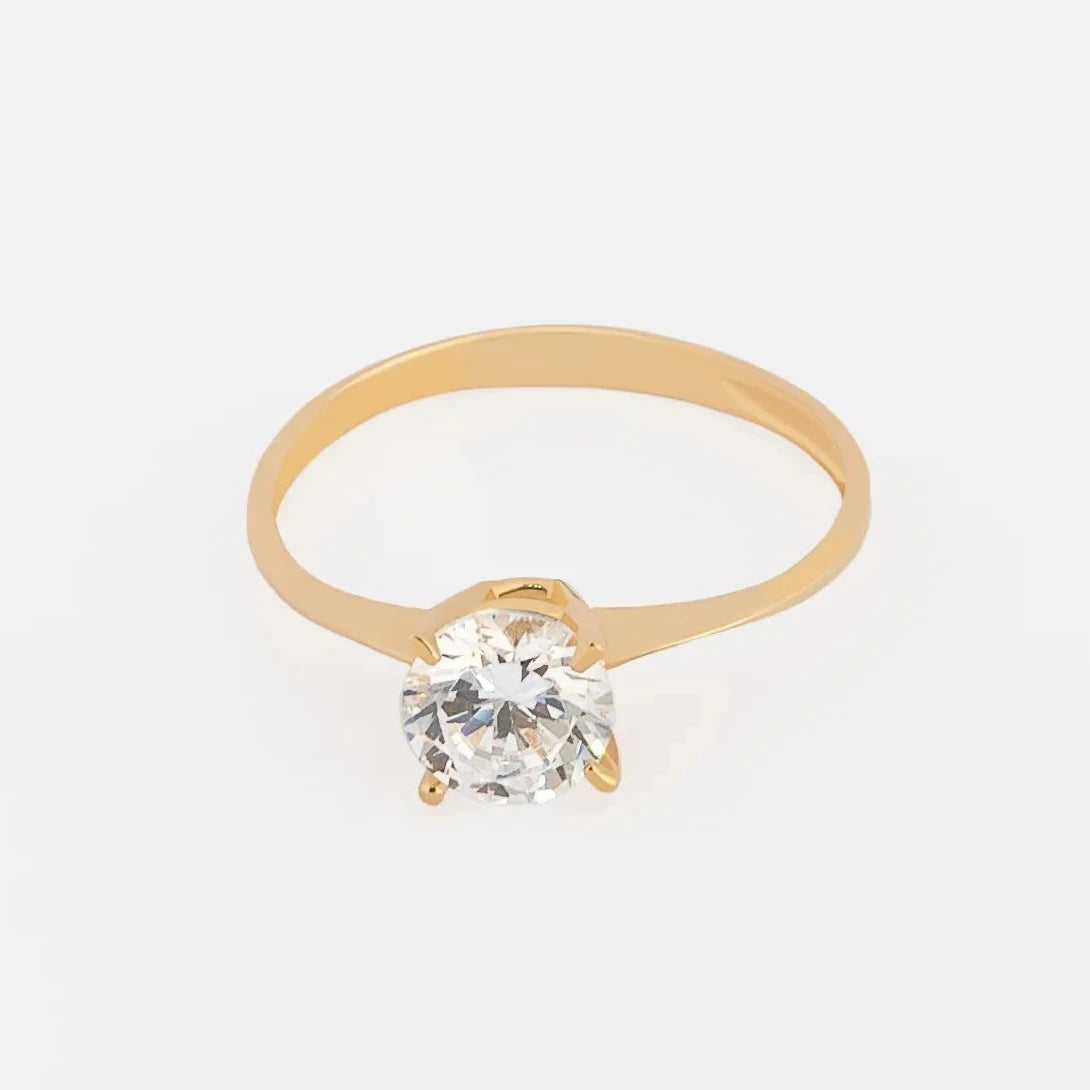 Anillo Compromiso Delphine Talla 6