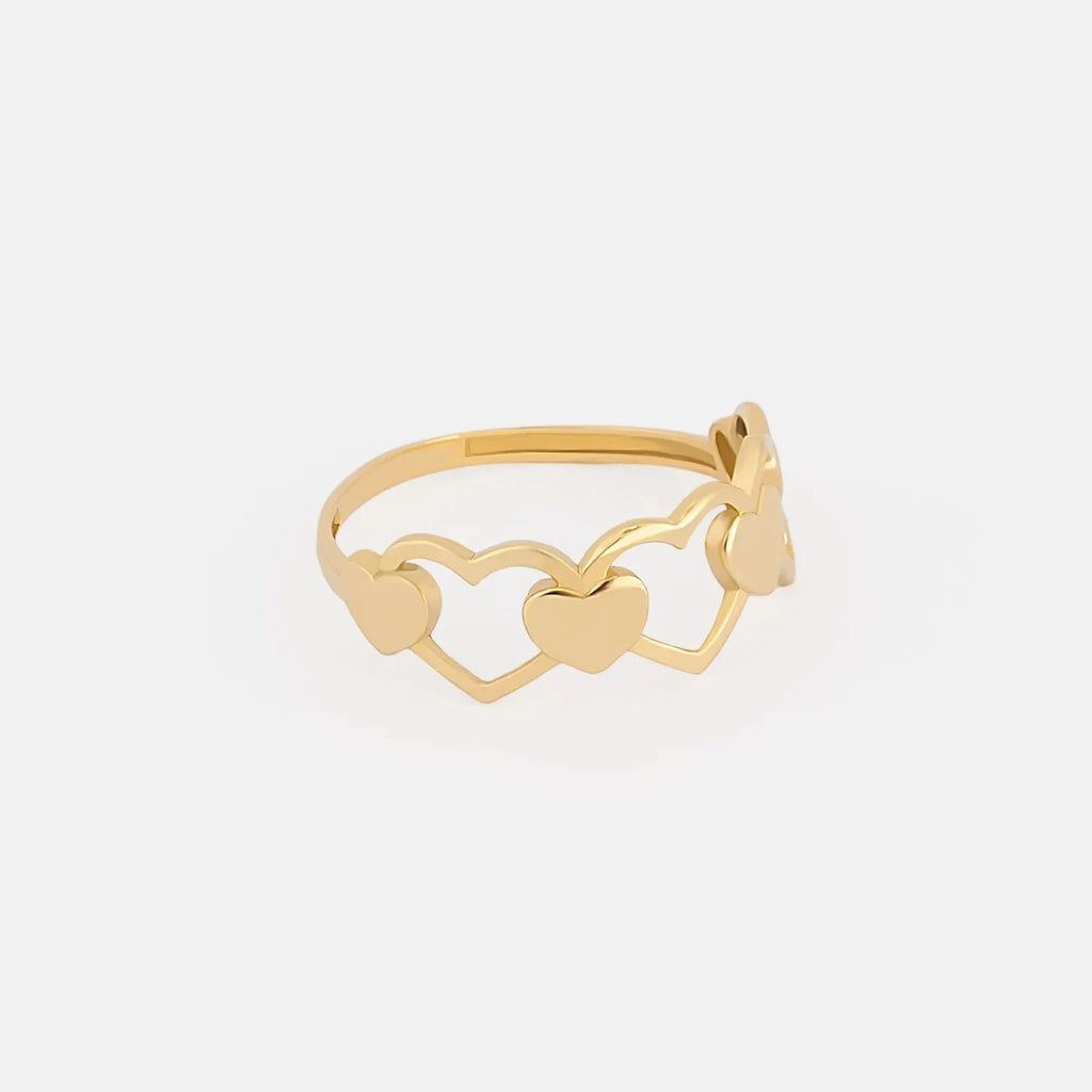 Anillo Corazones Talla 5 3/4