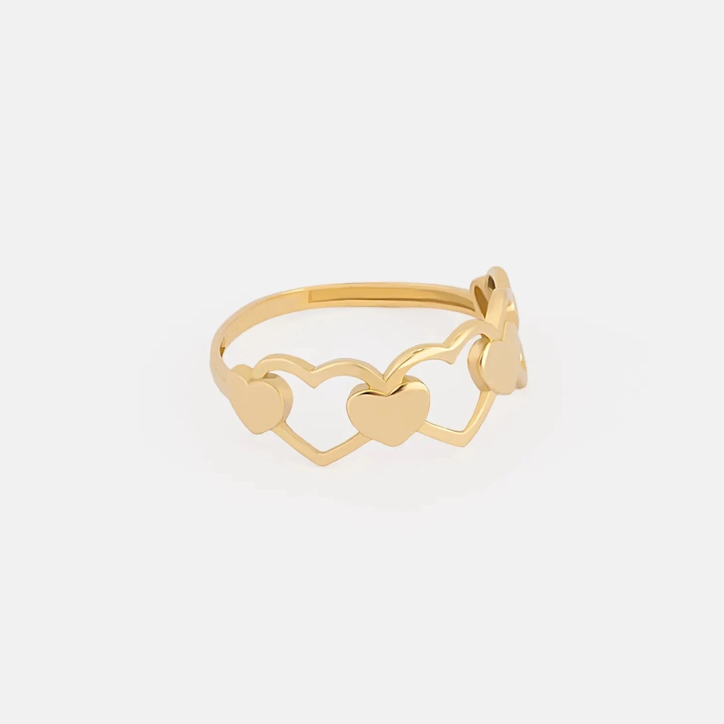 Anillo Corazones Talla 5 3/4