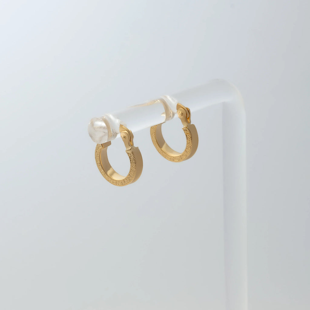 Candongas Grabadas 1.2cm