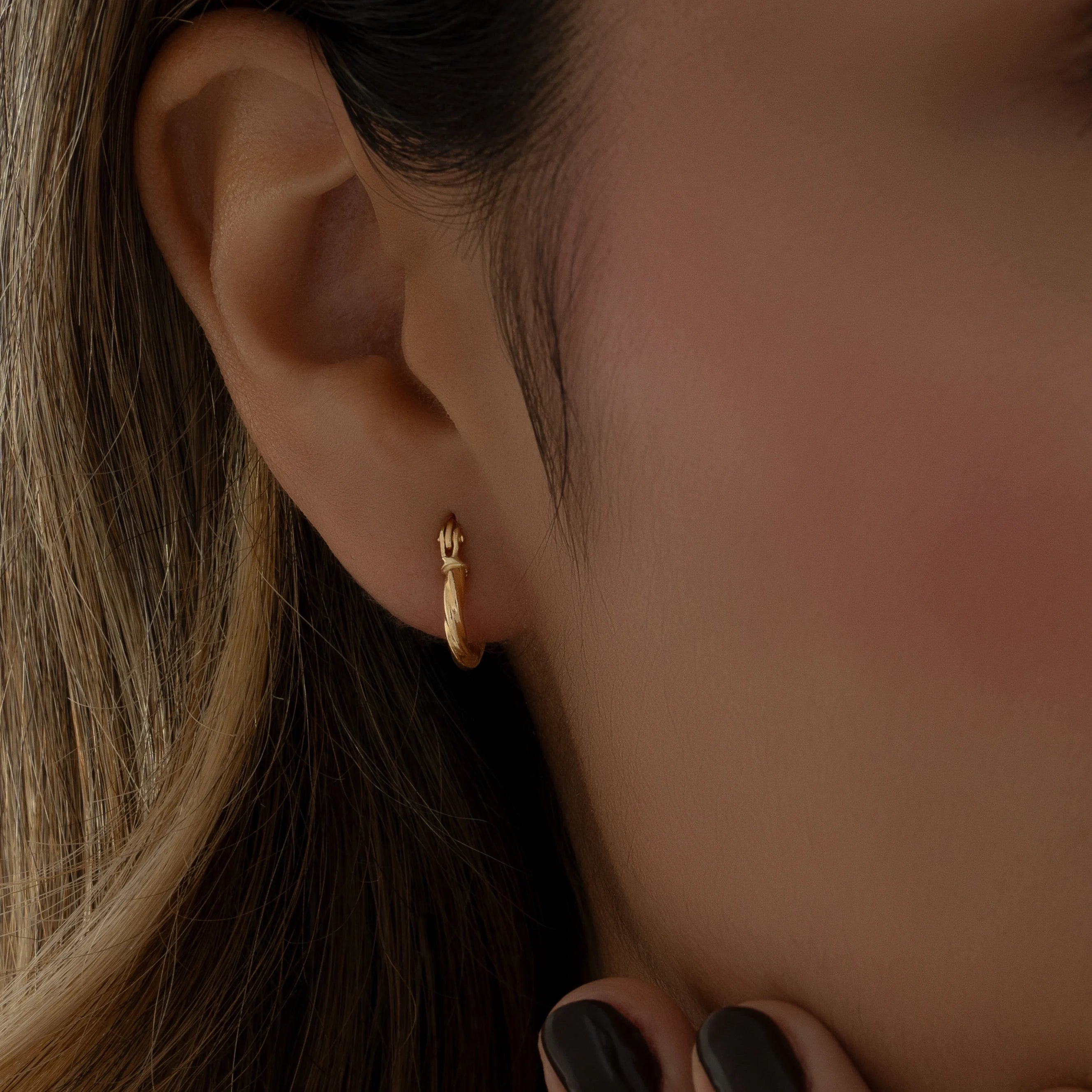 Candongas Entorchadas 1.3cm