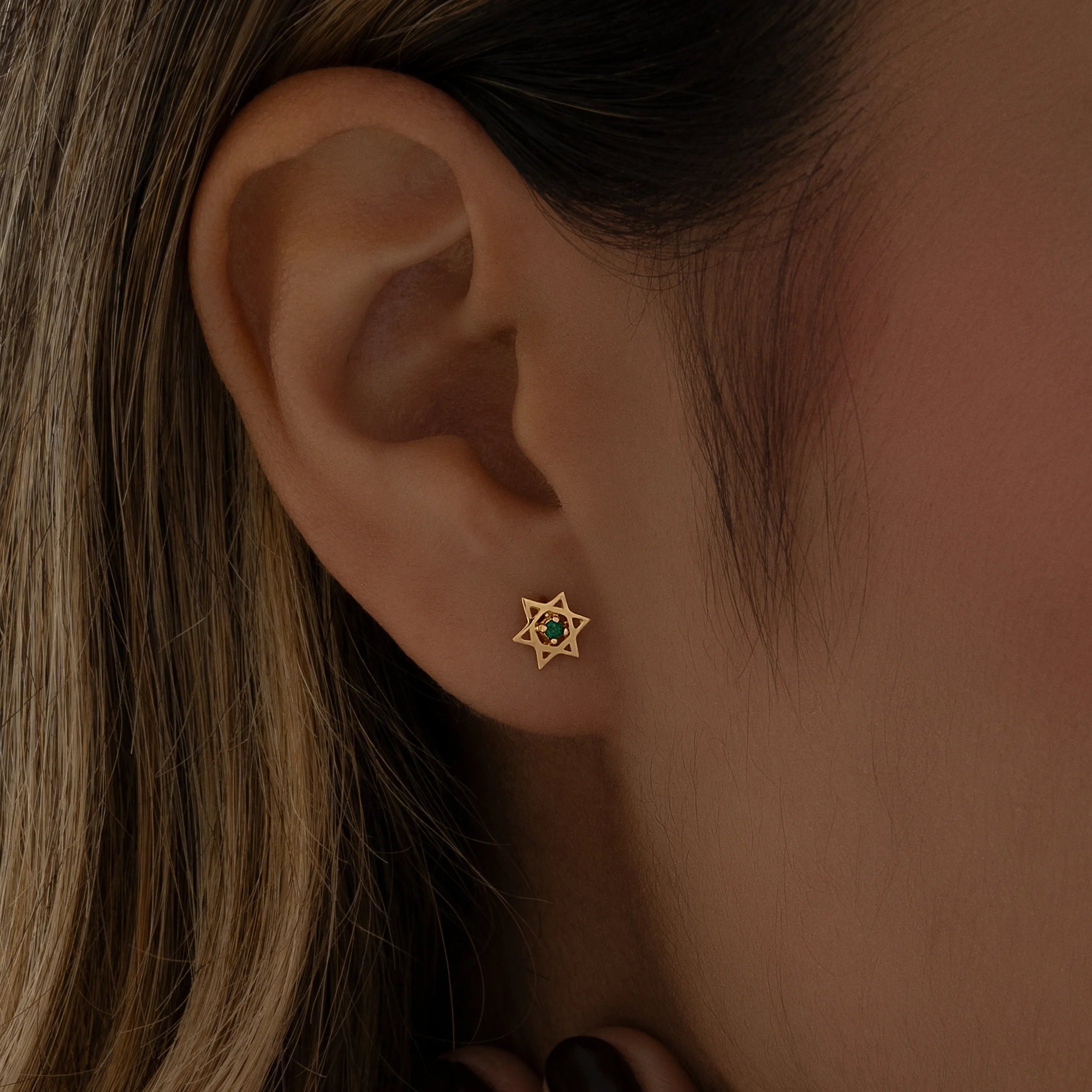 Topos Estrella Esmeraldas 0.10ct