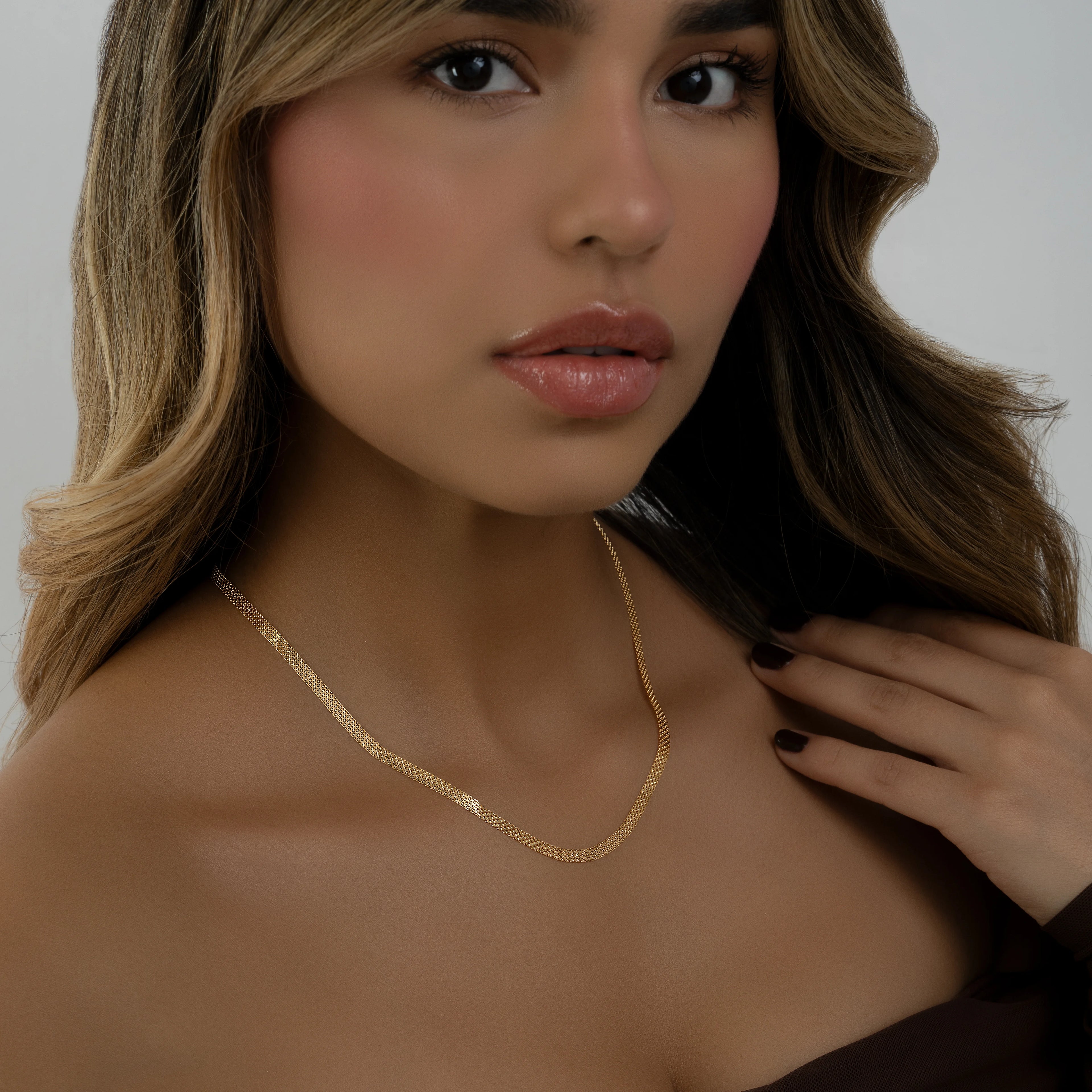 Cadena Tejido Chino 45cm