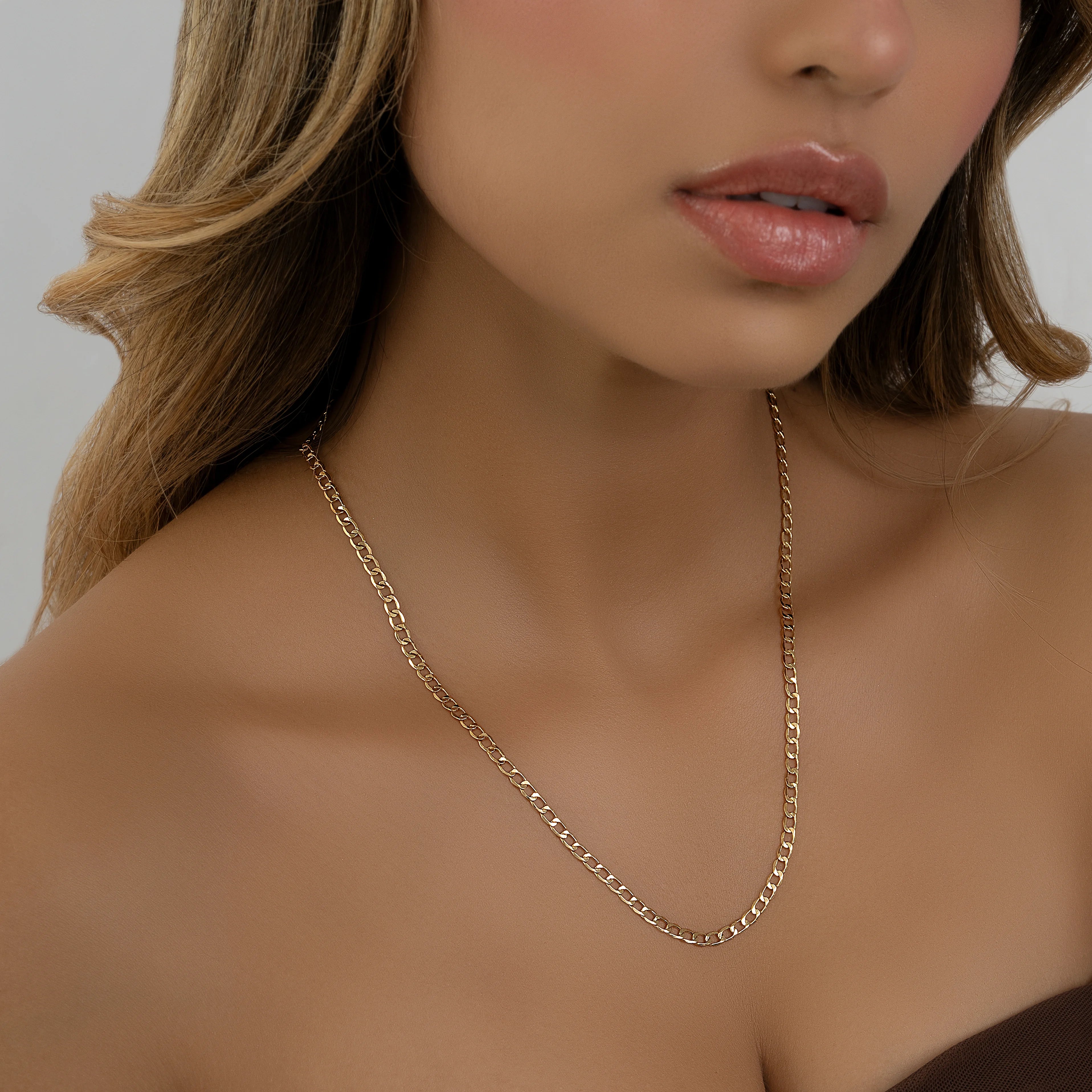 Cadena Tejido Cubano 50cm