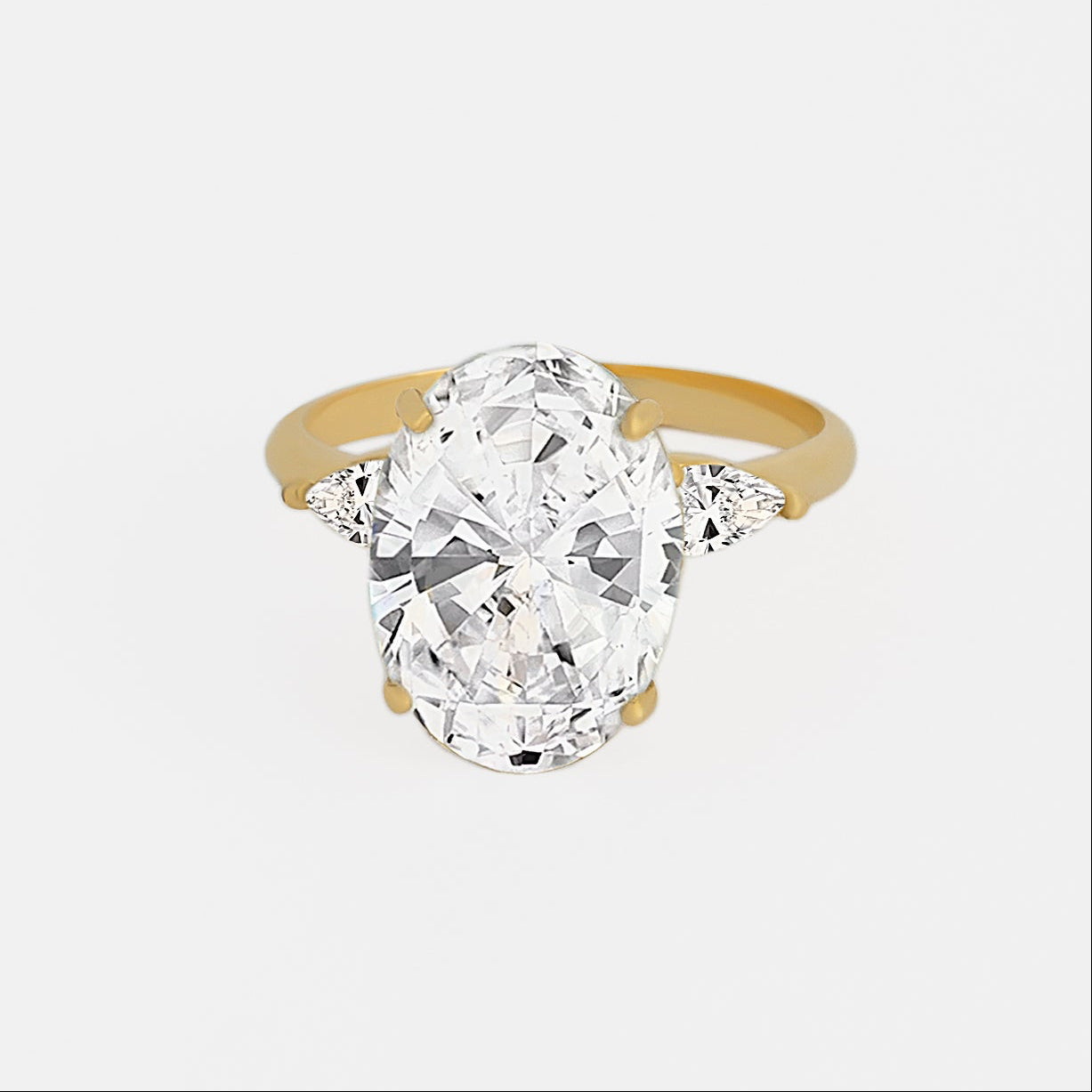 Anillo Compromiso Camélia Talla 7