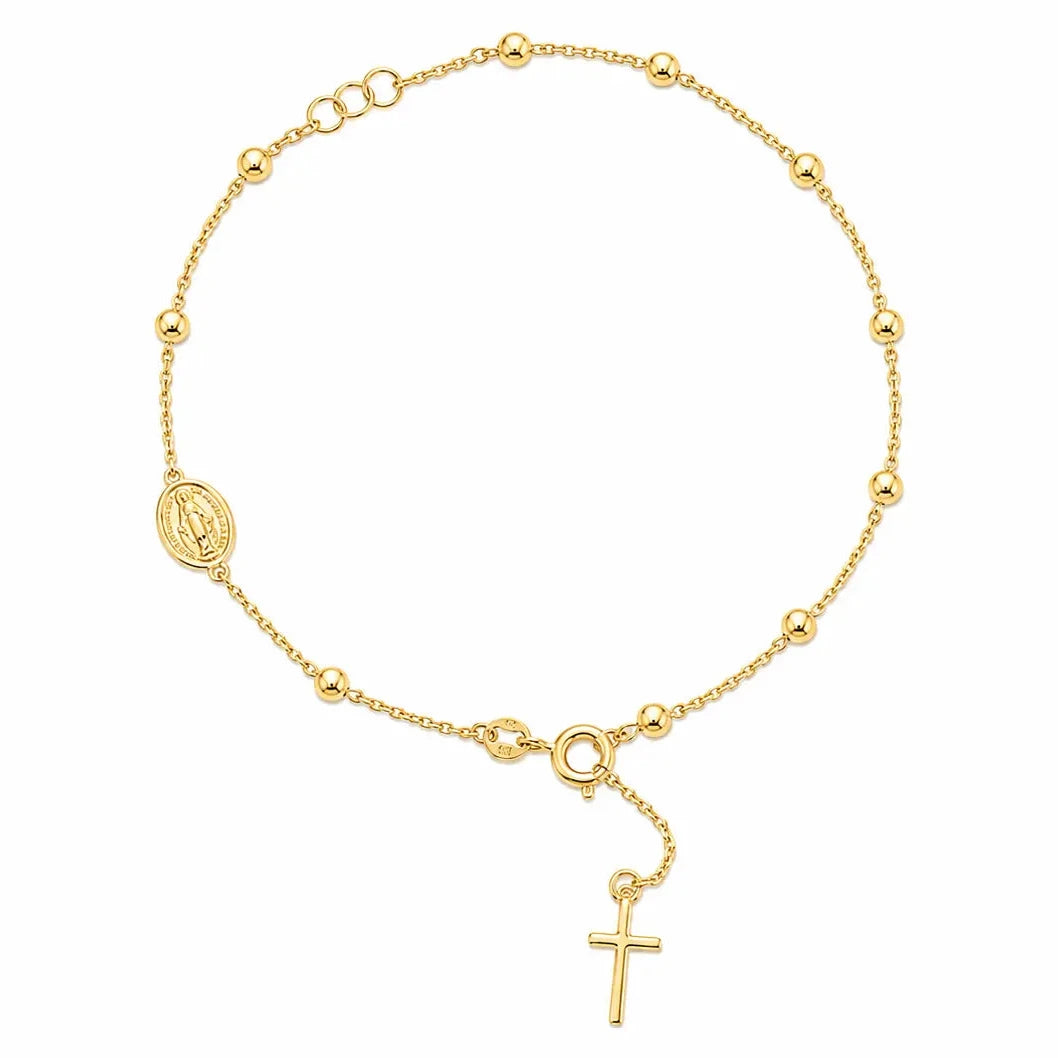 Pulsera Denario Liso 17.5cm