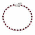 Pulsera Tennis Red 18cm