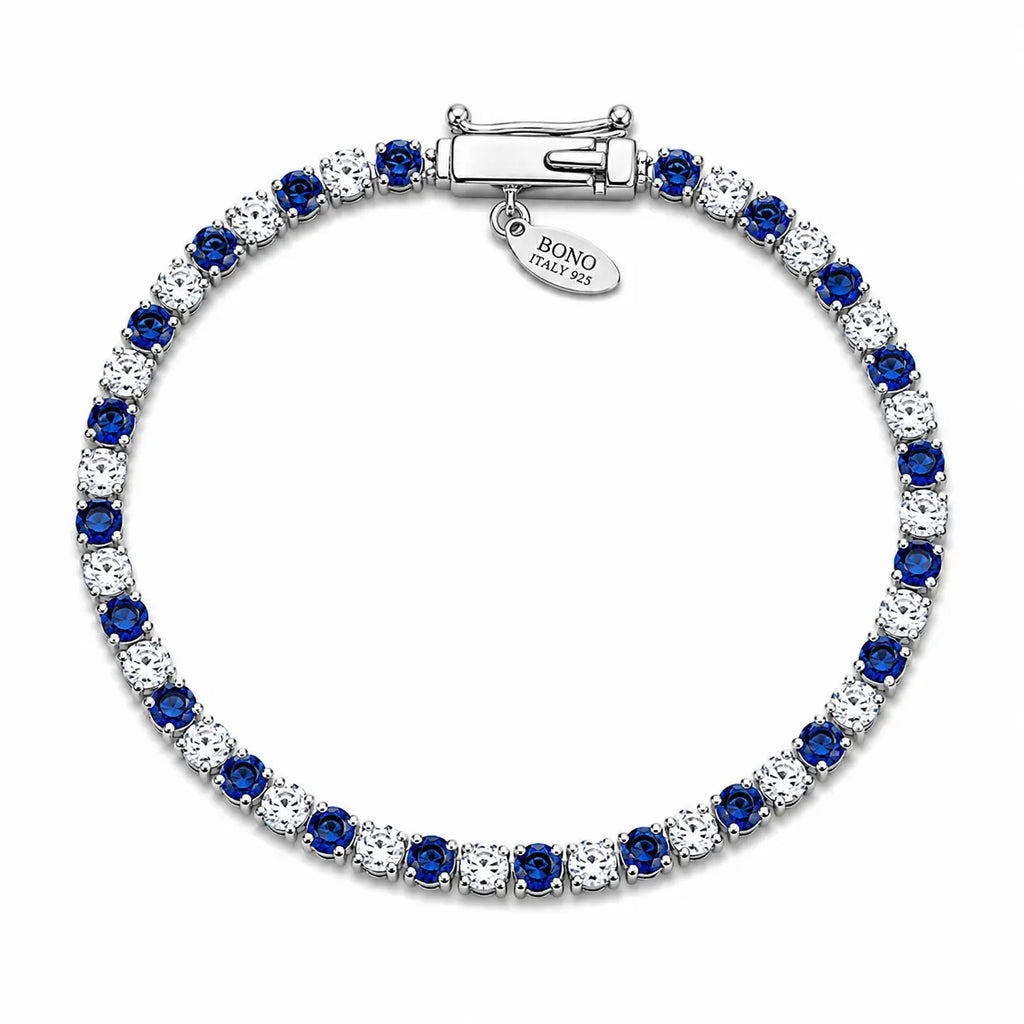Pulsera Tennis Blue 18cm