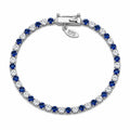Pulsera Tennis Blue 18cm