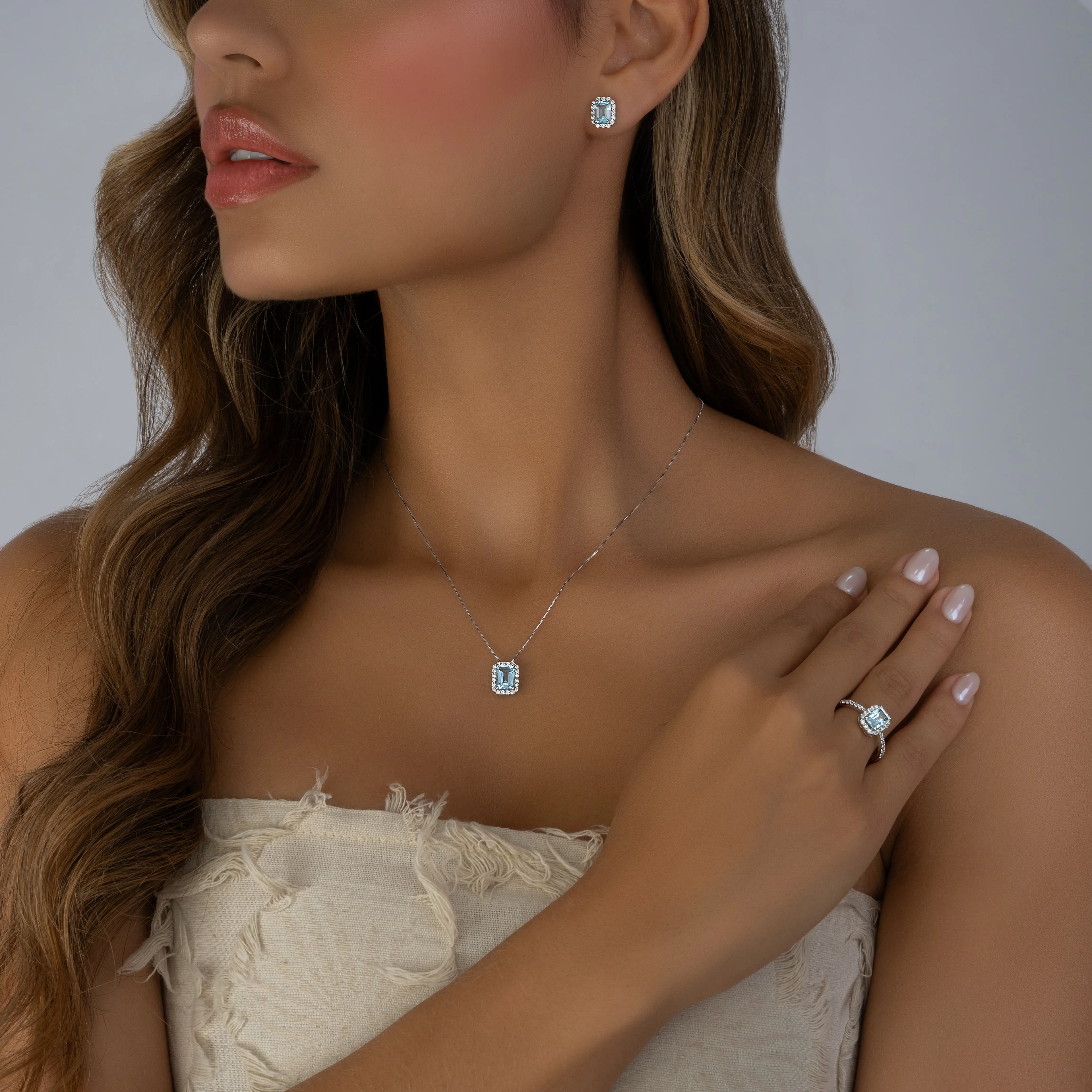 Set Topacio Azul