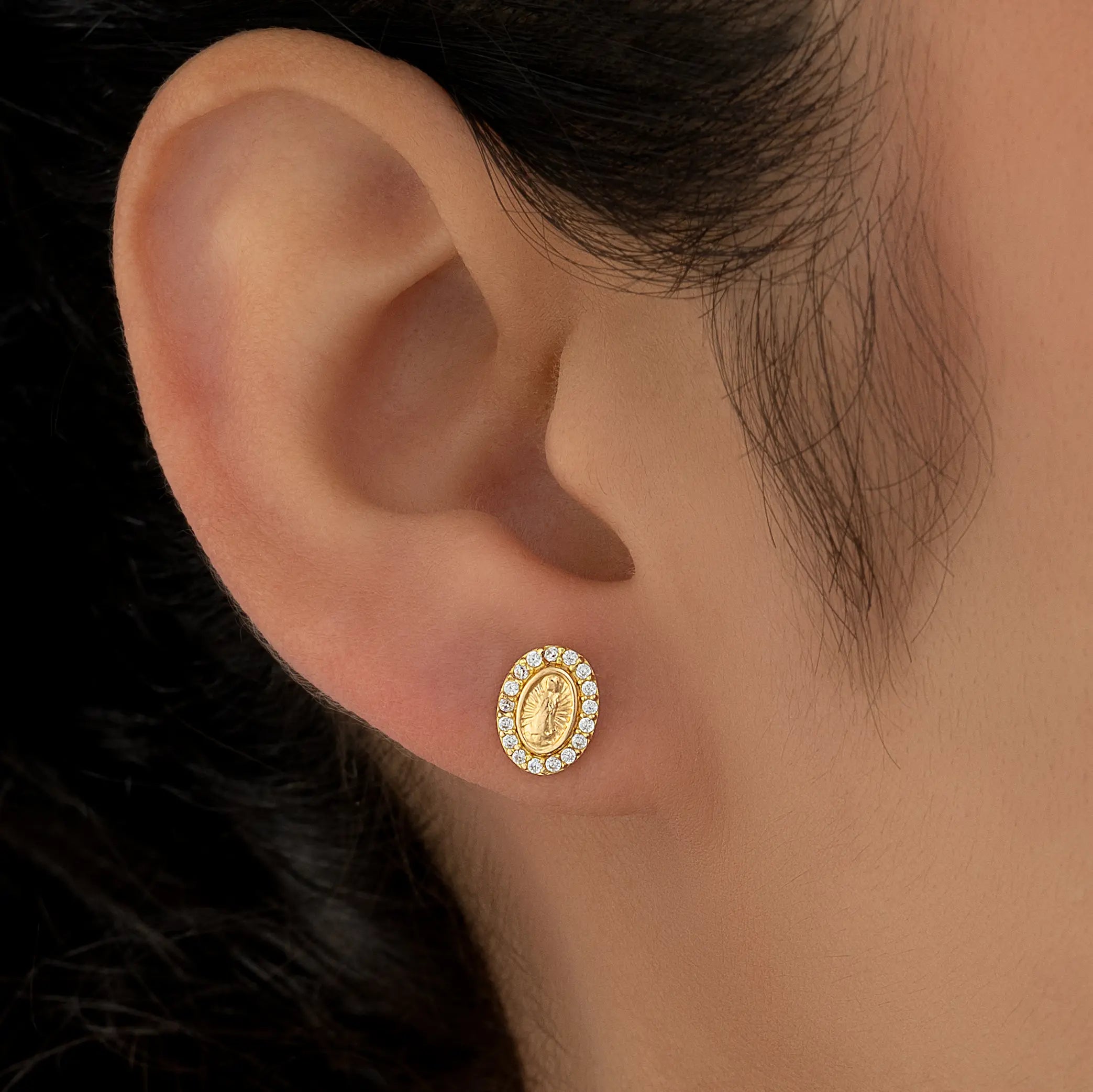 Topos Virgen Guadalupe 8.5mm