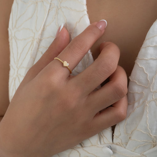 Anillo Corazon