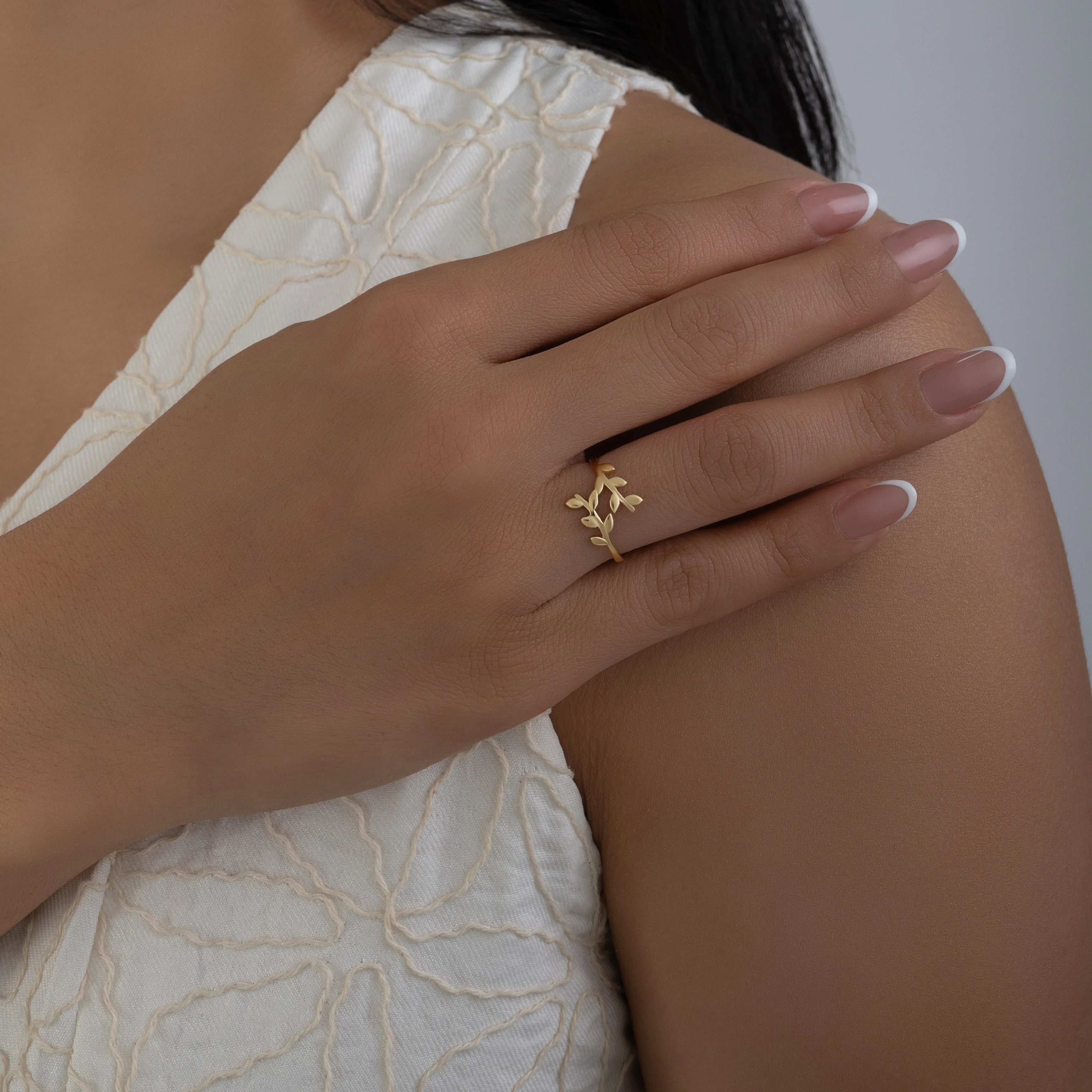 Anillo Hoja