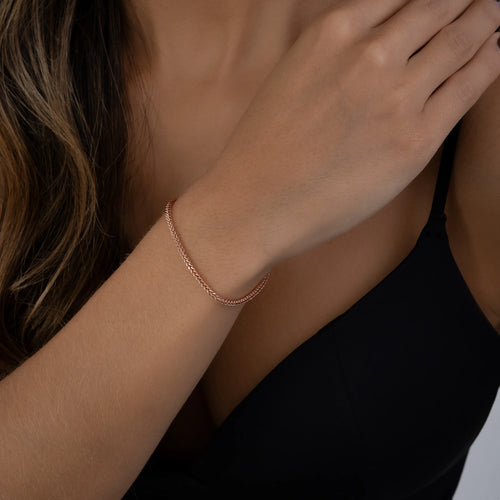 Pulsera Franco Rosa