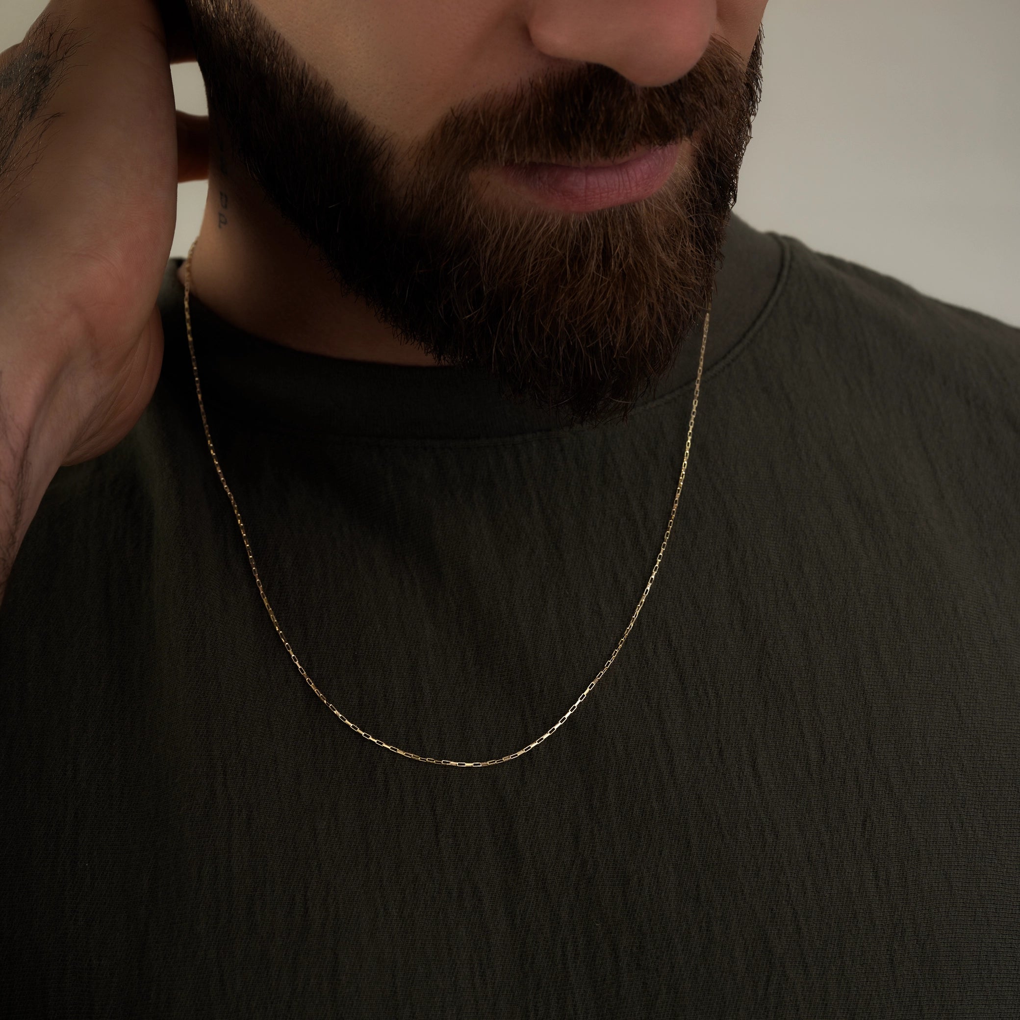 Cadena Tejido Paper Clip