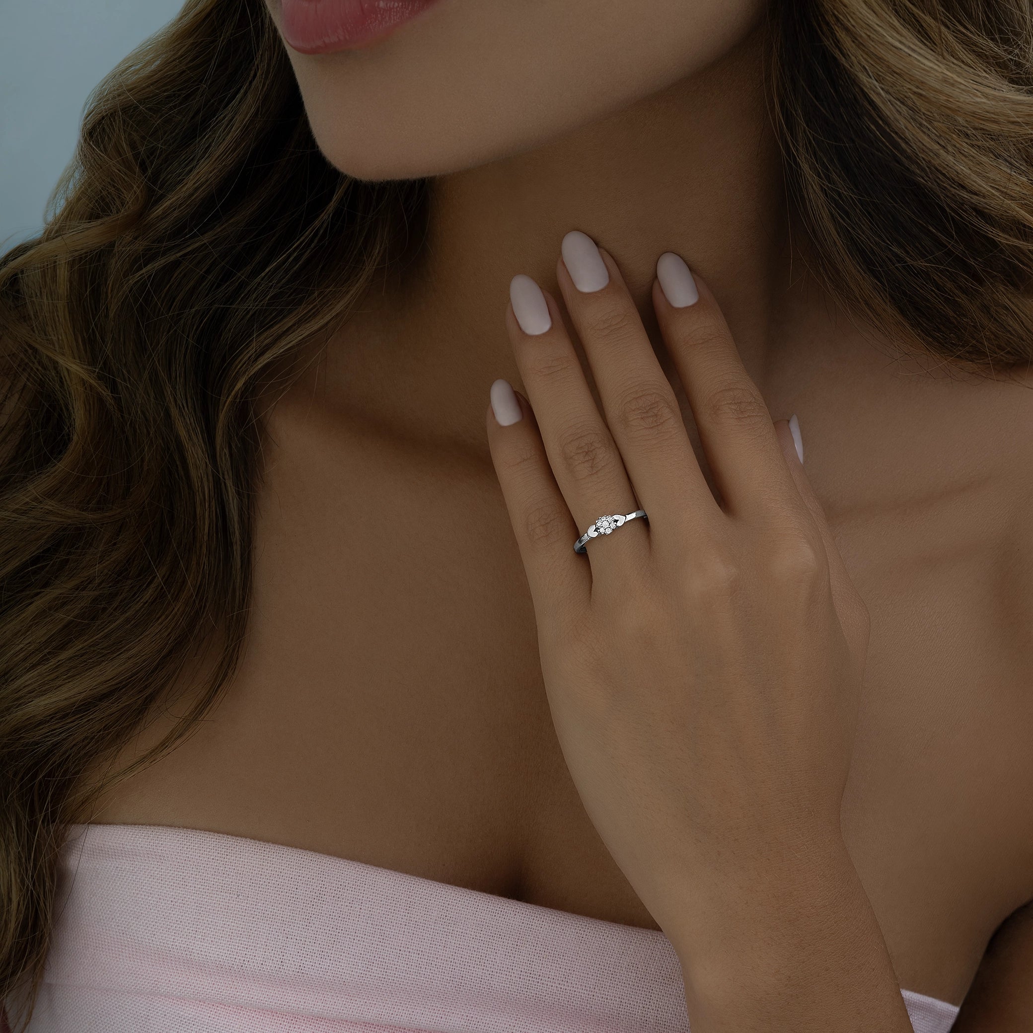 Anillo Corazon de Luz