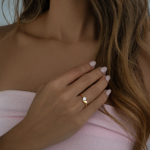 Anillo Corte Pera