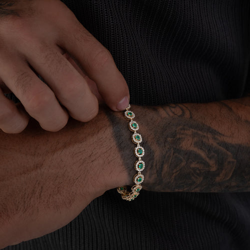Pulsera Eterna Esmeralda