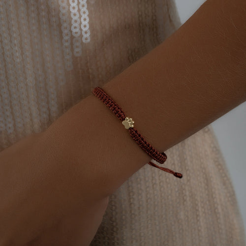 Pulsera Tejida Huella