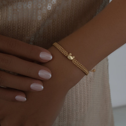 Pulsera Tejida Gato