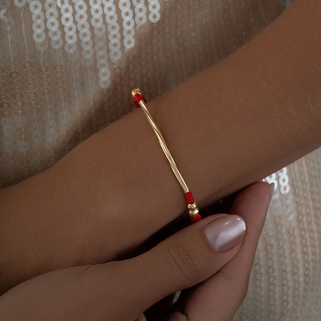Pulsera Barra Entorchada