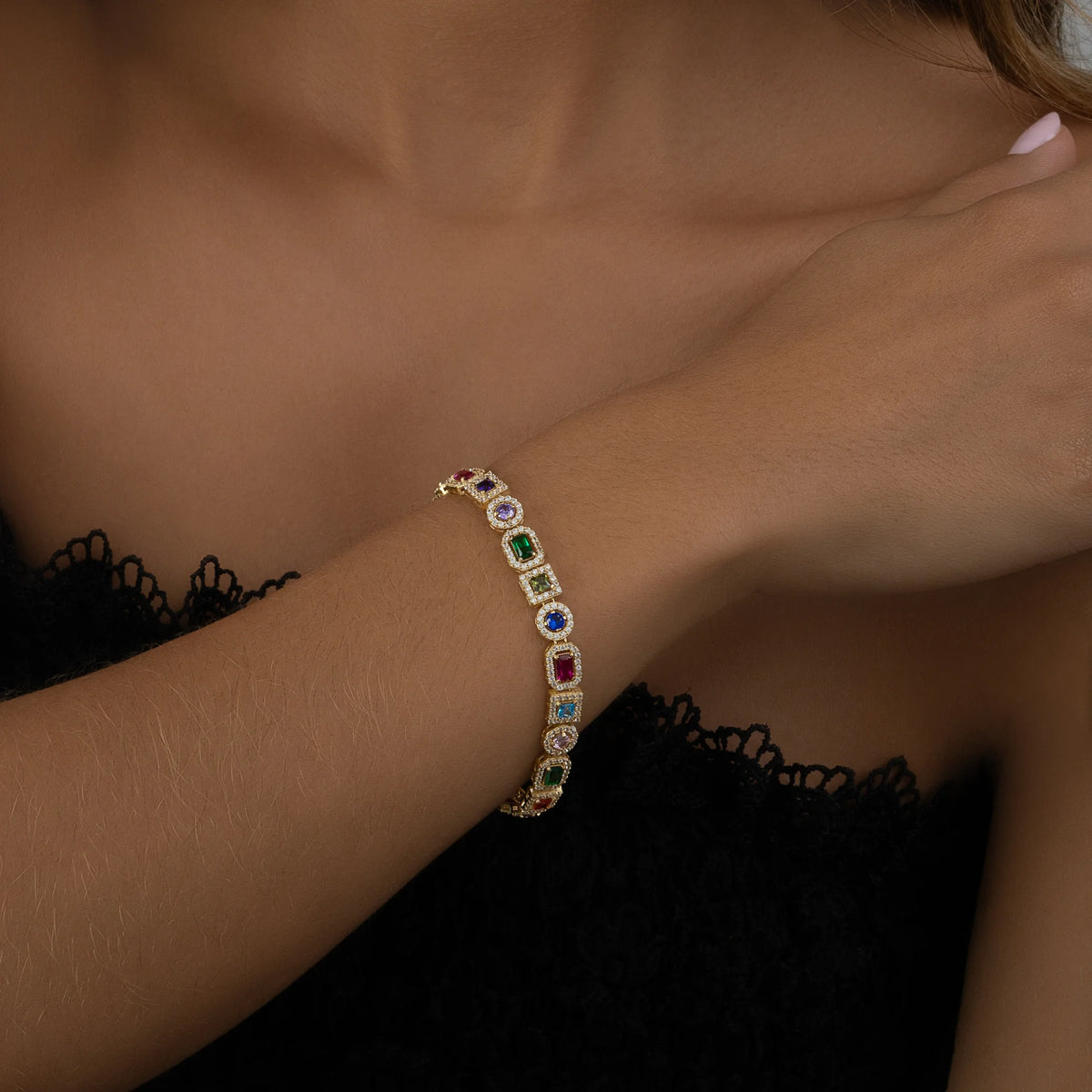 Pulsera Tennis Colores