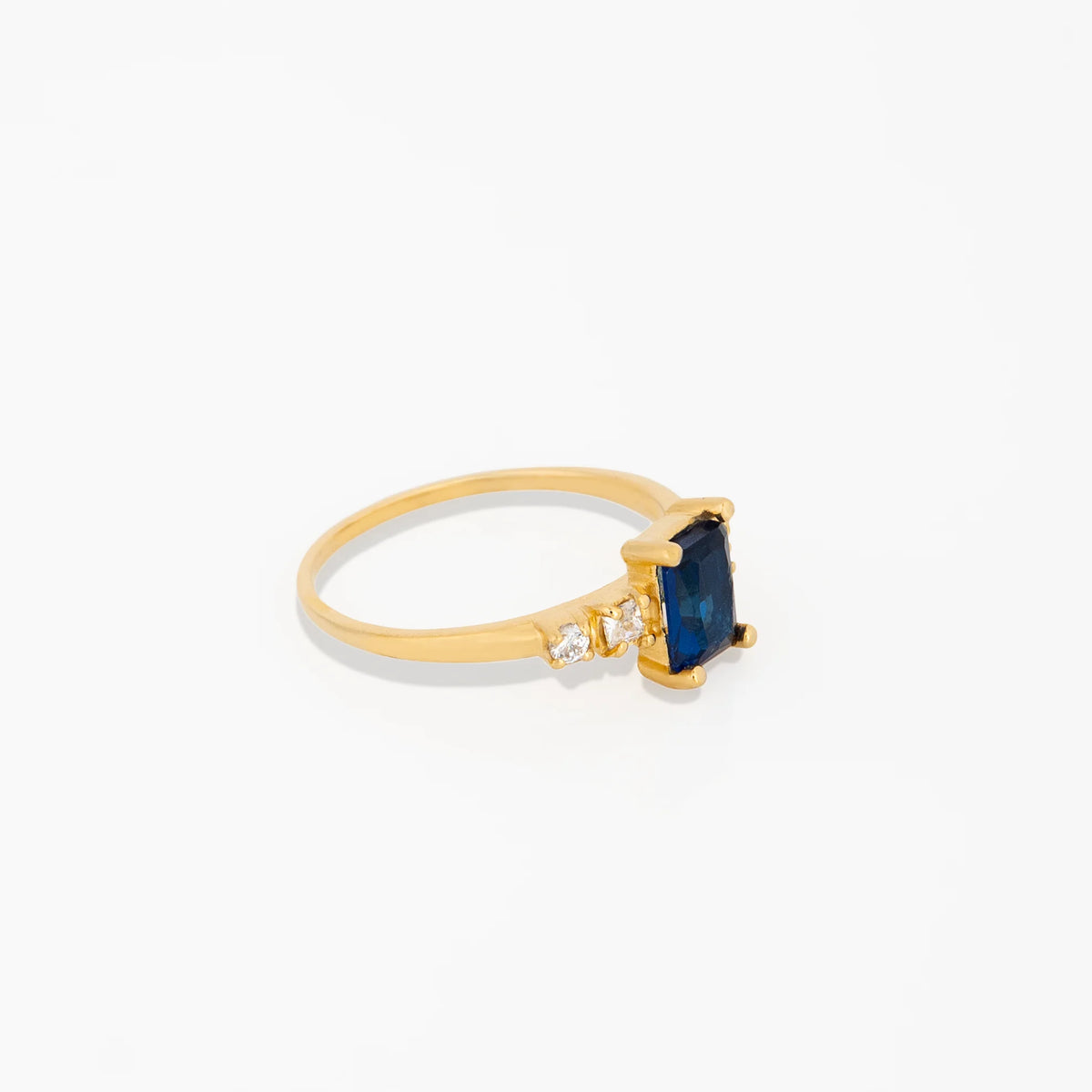 Anillo Azul Talla 6 3/4